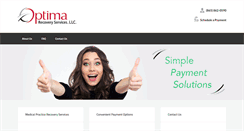 Desktop Screenshot of optimarecoveryservices.com